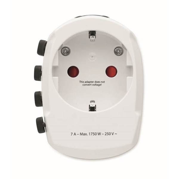 Obrázky: Univ. cest. adaptér SKROSS® PRO 3pólový do světa, Obrázok 12