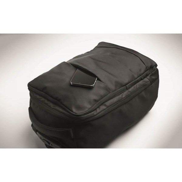 Obrázky: Čierny ruksak na kolieskach, Obrázok 6