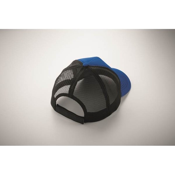 Obrázky: Šiltovka trucker s 5 panelmi, kráľovská modrá, Obrázok 5