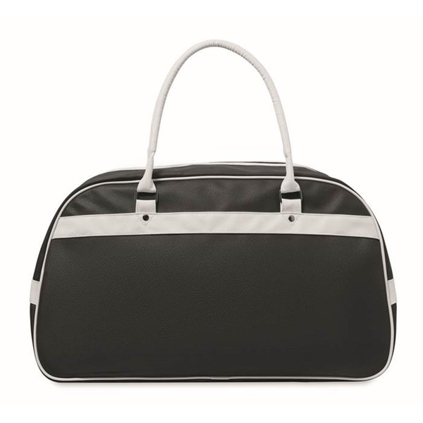 Obrázky: Športová taška z PU, čierna, Obrázok 3