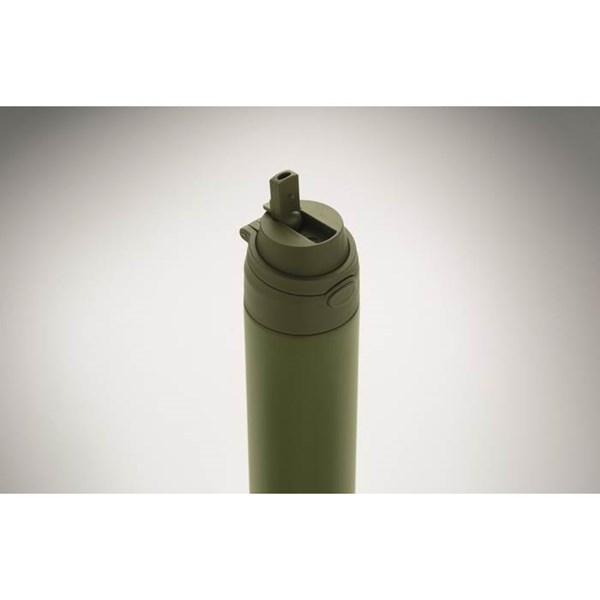 Obrázky: Jednostenná nerez. fľaša 650ml, tmavozelená, Obrázok 6