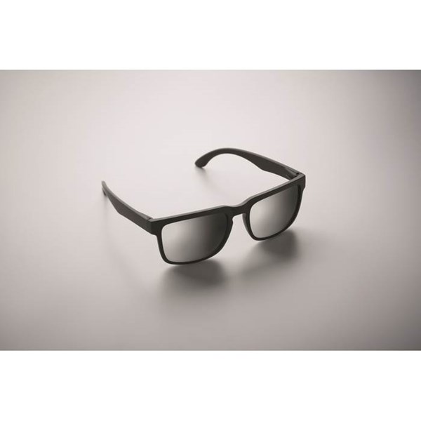 Obrázky: Slnečné okuliare UV400,zrkadlové sklá,lesk.strieb., Obrázok 4