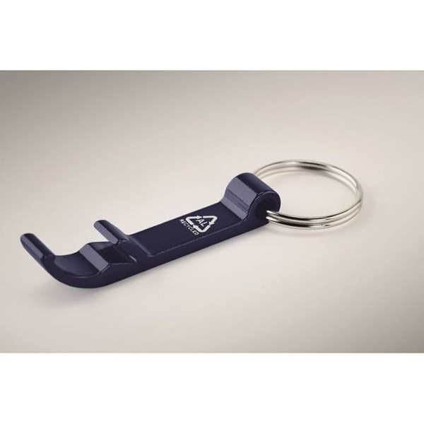 Obrázky: Tm.modrá kľúčenka/otvárač z recyklovaného hliníku, Obrázok 3