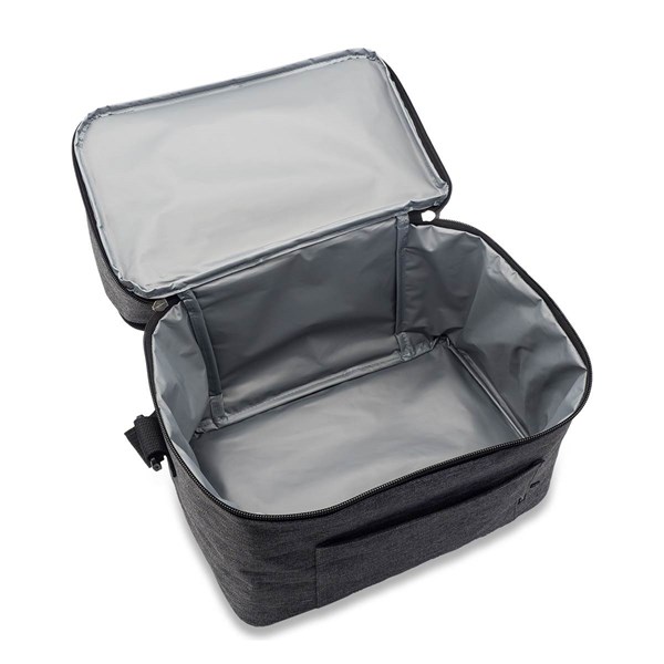 Obrázky: Termotaška z RPET 600D, šedá, Obrázok 3