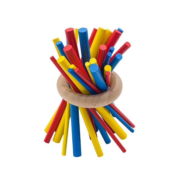 Obrázky: Hra z dreva, farebné paličky, Obrázok 4