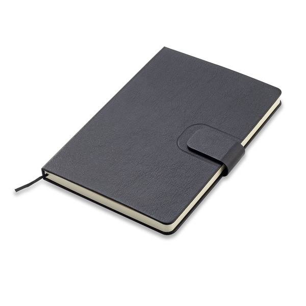 Obrázky: Darčeková sada s USB káblom 2 v 1, čierna, Obrázok 3