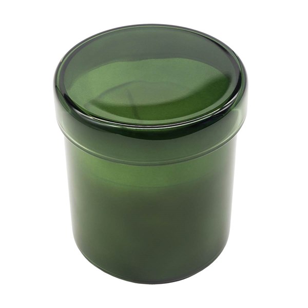 Obrázky: Vonná sviečka v skle, tmavozelená, Obrázok 3