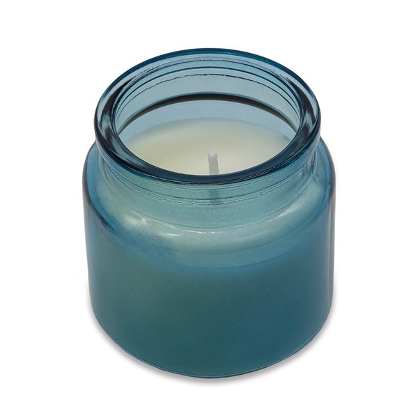 Obrázky: Vonná sviečka v skle, modrá, Obrázok 3