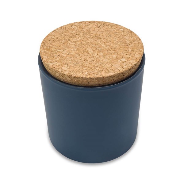 Obrázky: Vonná sviečka v skle, modrá, Obrázok 2