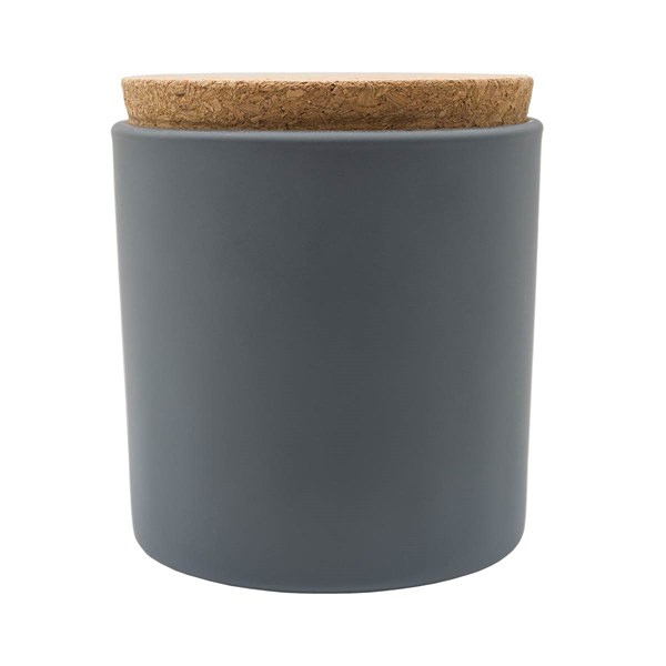 Obrázky: Vonná sviečka v skle, šedá