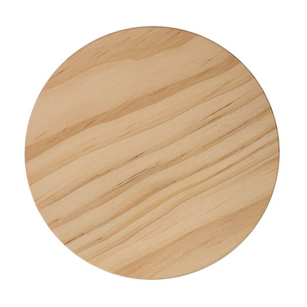 Obrázky: Modrá sviečka v keram. obale s dreveným viečkom