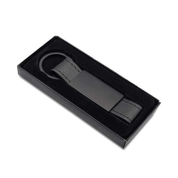 Obrázky: Kovový prívesok z ocele a PU mat.povrchom,čierna