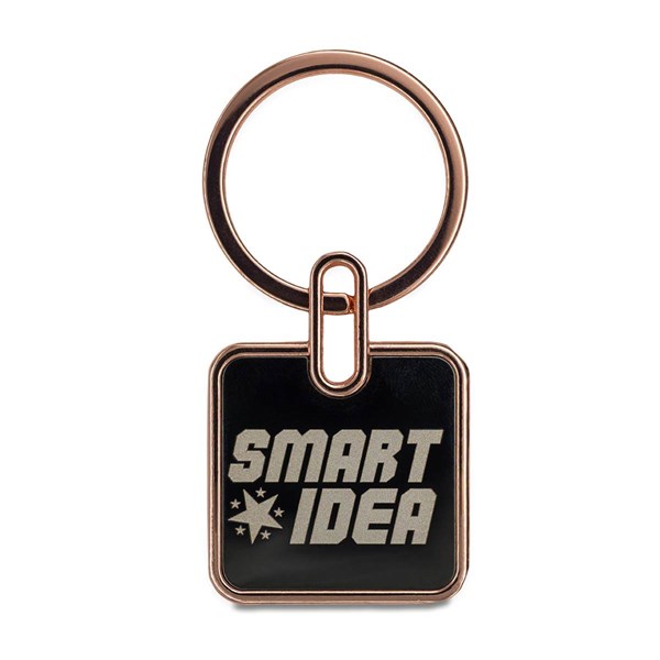 Obrázky: Kovový prívesok, lem farby ružov.zlato, čierna, Obrázok 3