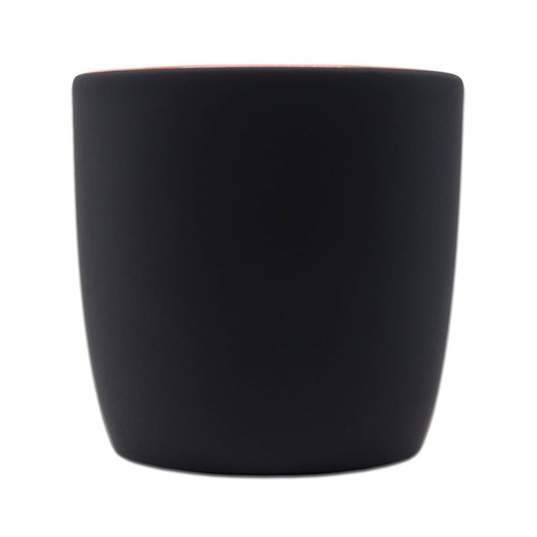 Obrázky: Keram.hrnček 345ml na laser fareb.loga, oranžová, Obrázok 2