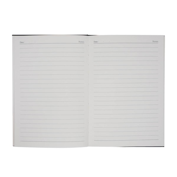 Obrázky: Linajkový pozn. blok 200 strán v krabičke, čierna, Obrázok 6