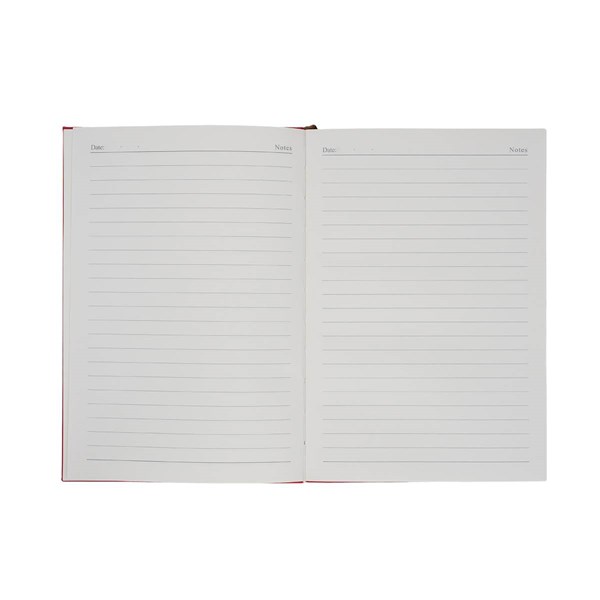 Obrázky: Linajkový pozn. blok 200 strán v krabičke, červená, Obrázok 6