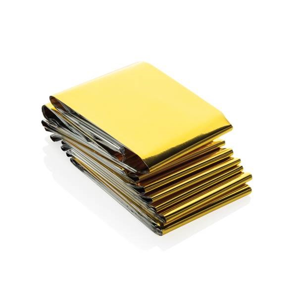 Obrázky: Núdzová izolačná deka v recyklovanej taške RPET, Obrázok 2