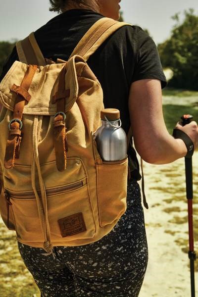 Obrázky: Nerez.fľaša 600 ml Black+Blum, olivovo zelená, Obrázok 6