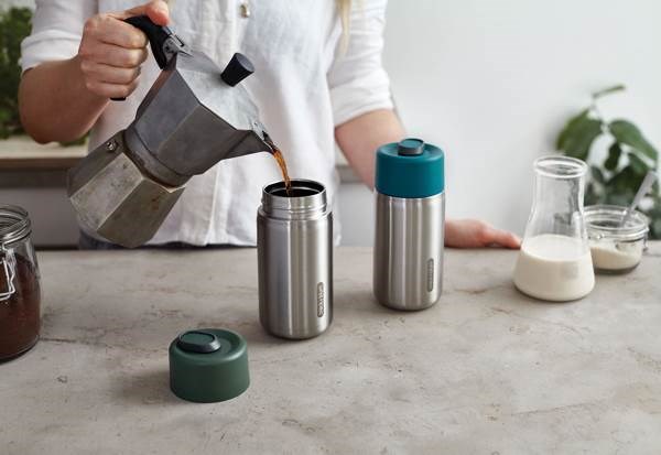 Obrázky: Nerez termohrnček Black+Blum, 340 ml, tyrkysový, Obrázok 14