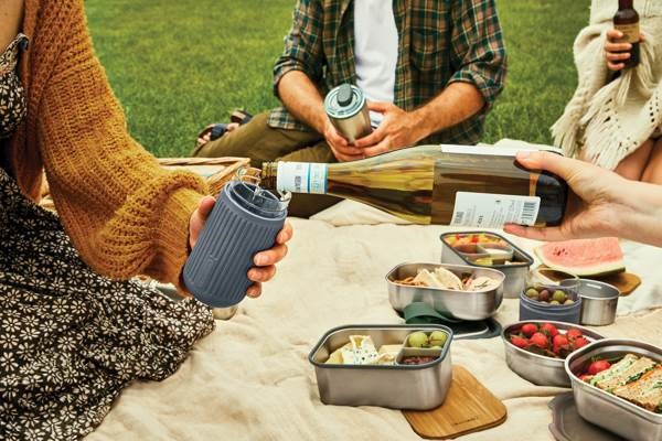 Obrázky: Cestovný pohár Black+Blum, 340 ml, sivý, Obrázok 9