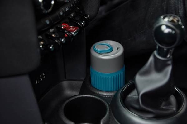 Obrázky: Black+Blum 340 ml cestovný pohár, tyrkysový, Obrázok 7