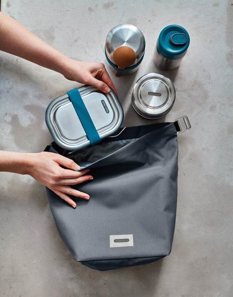 Obrázky: Black+Blum 6,7L izolovaná taška na obed, sivá, Obrázok 11