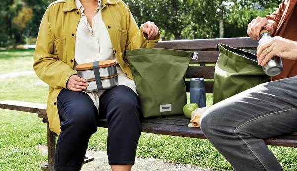 Obrázky: Black+Blum 6,7 l izolovaná taška na obed, zelená, Obrázok 15