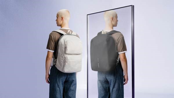 Obrázky: Switch 2-in-1 batoh od XD Design, sivý, Obrázok 21