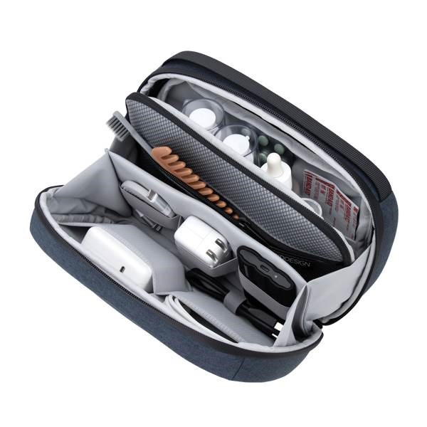 Obrázky: All-in-one cestovné puzdro od XD Design, modré, Obrázok 5