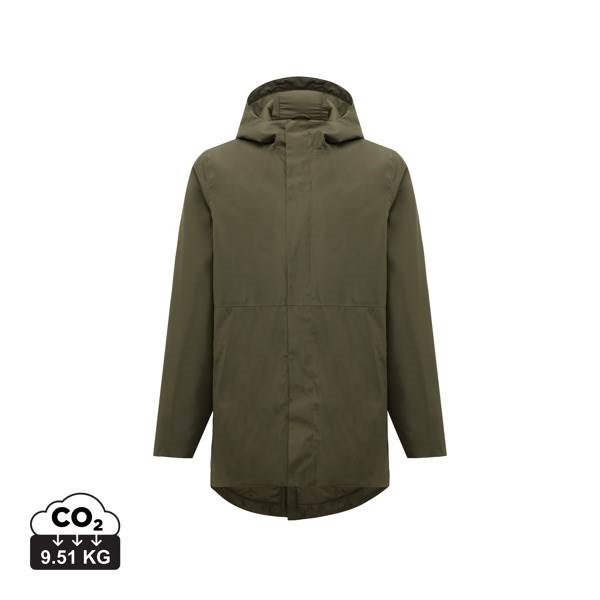 Obrázky: Unisex parka-rec.polyester IQONIQ, khaki, XS