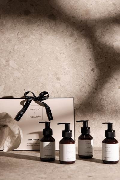 Obrázky: Darček.sada starostlivosť o telo VINGA x TGL,biela, Obrázok 4