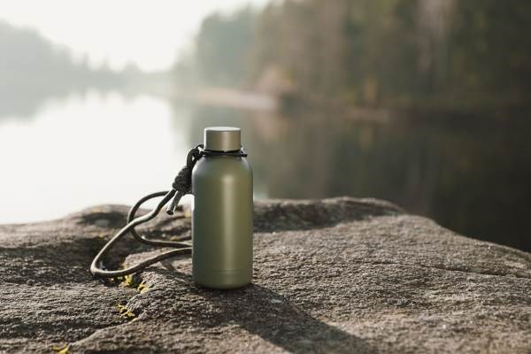 Obrázky: Nerezová fľaša VINGA od RCS, 400 ml, zelená, Obrázok 8