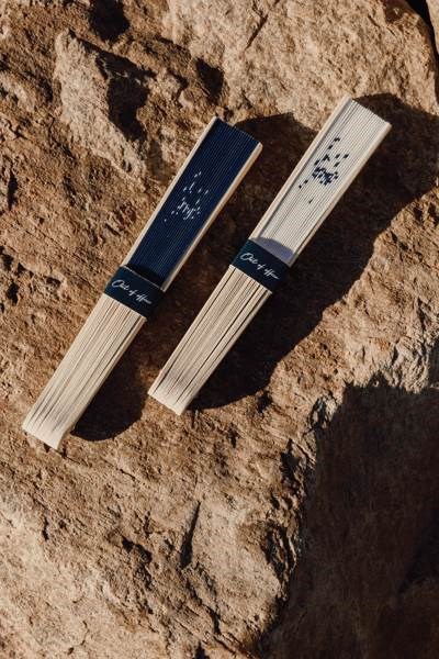 Obrázky: VINGA vejár Out of Office, tmavomodrý, Obrázok 6