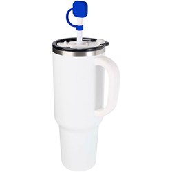 Obrázky: Silikónový kryt na slamku, str.modrá