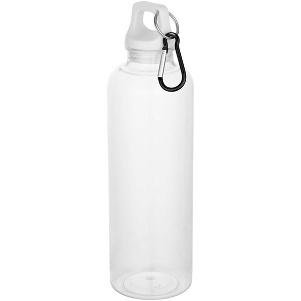 Obrázky: Transp. fľaša 750ml, recykl. RCS plast, biela, Obrázok 3
