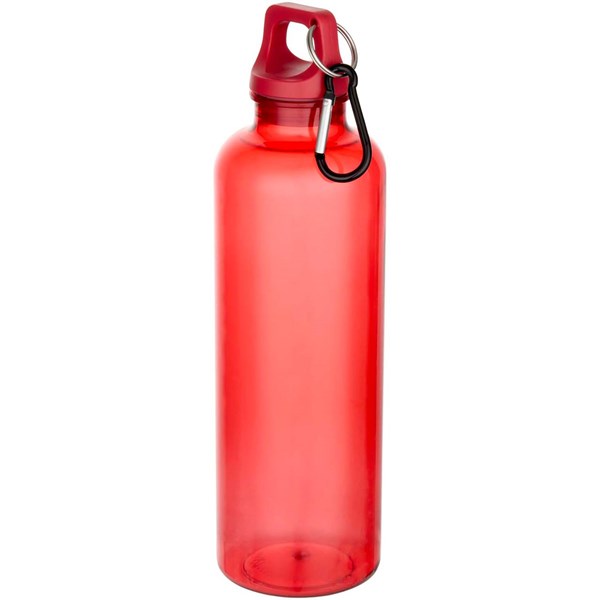 Obrázky: Transp. fľaša 750ml, recykl. RCS plast, červená, Obrázok 3