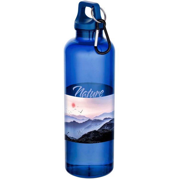 Obrázky: Transp. fľaša 750ml, recykl. RCS plast, st. modrá, Obrázok 2