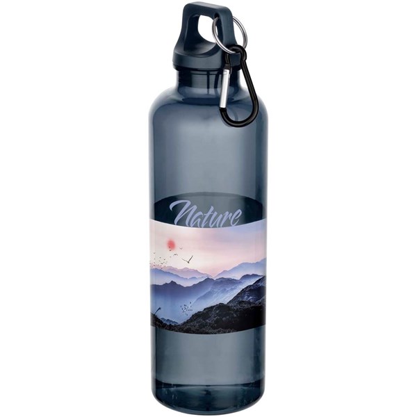 Obrázky: Transp. fľaša 750ml, recykl. RCS plast, tm. modrá, Obrázok 2