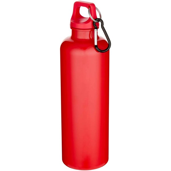 Obrázky: Fľaša 750ml,recykl. RCS plast, karabína, červená