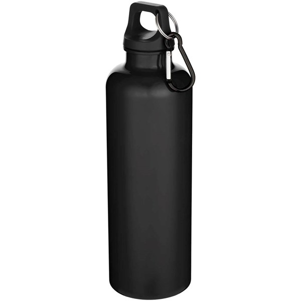 Obrázky: Fľaša 750ml,recykl. RCS plast, karabína, čierna