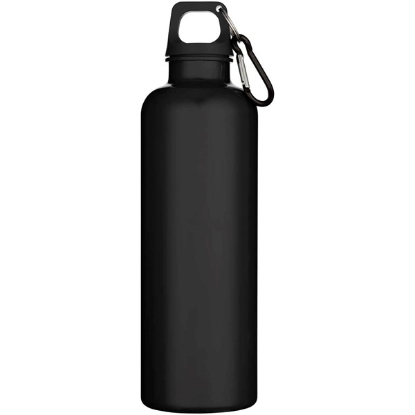 Obrázky: Fľaša 750ml,recykl. RCS plast, karabína, čierna, Obrázok 3