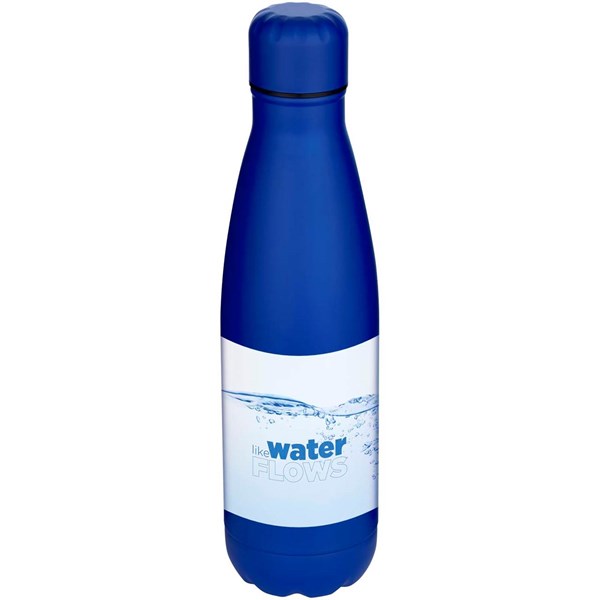 Obrázky: Jednostenná recykl. nerez 750ml fľaša, kráľ.modrá, Obrázok 2
