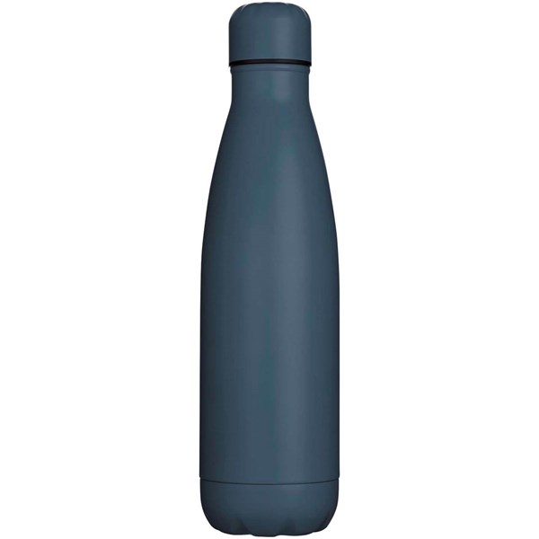 Obrázky: Jednostenná recykl. nerez 750ml fľaša, tm. modrá, Obrázok 4