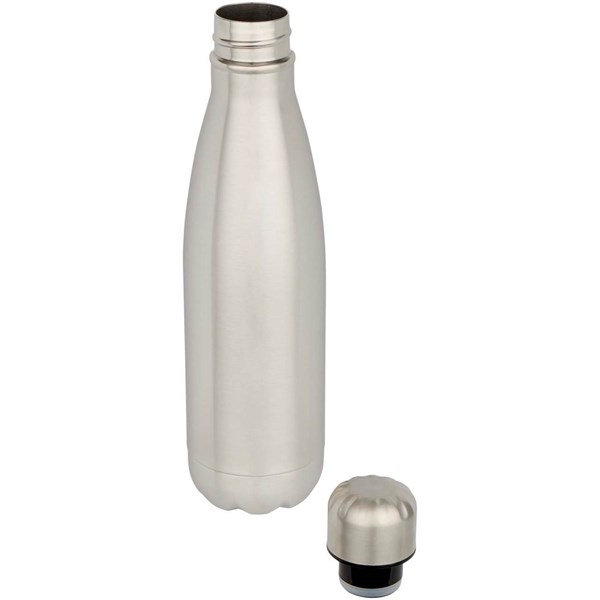 Obrázky: Jednostenná recykl. nerez 750ml fľaša, strieborná, Obrázok 3