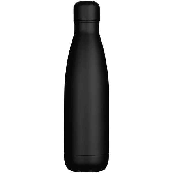 Obrázky: Jednostenná recykl. nerez 750ml fľaša, čierna, Obrázok 4