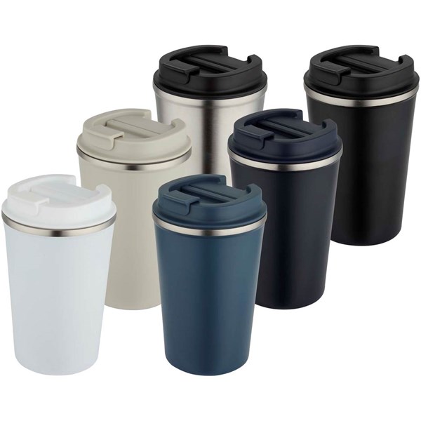 Obrázky: Tm. modrý nerez termohrnček vákuovo izol. 350 ml, Obrázok 5