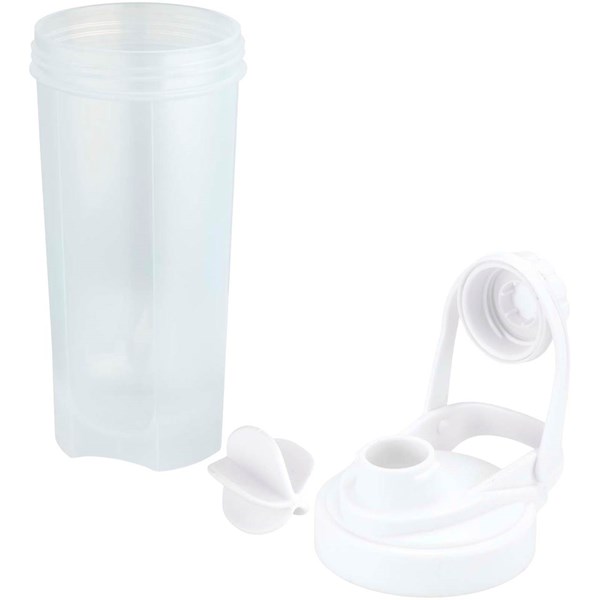 Obrázky: Biela šport. fľaša 700ml,š ejkrová gulička, Obrázok 3