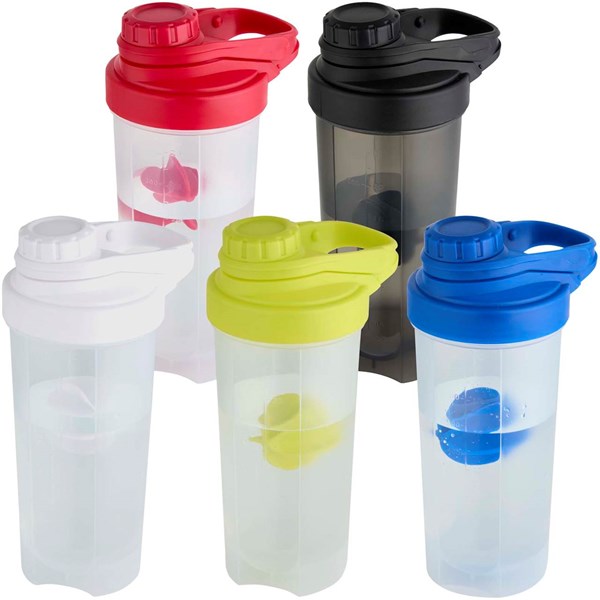 Obrázky: Červená šport. fľaša 700 ml,š ejkrová gulička, Obrázok 5