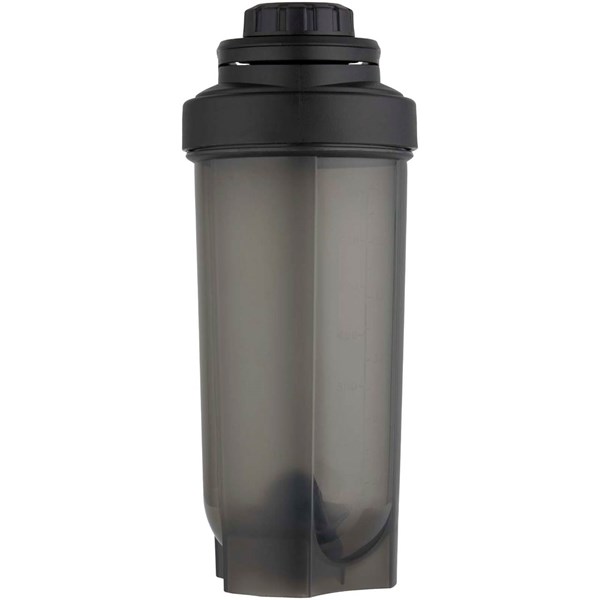 Obrázky: Čierna šport. fľaša 700 ml,š ejkrová gulička, Obrázok 4