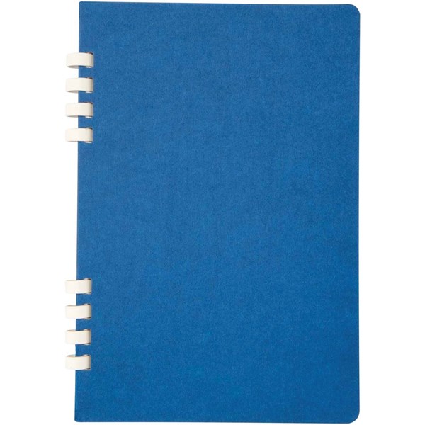 Obrázky: Pozn. blok A5 s krúžk. väzbou z rec. RCS, modrá, Obrázok 4